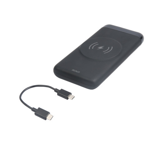 Power Bank 10 000 мАч, беспроводной, 1x USB-A, 1x USB-C PD, маг.
