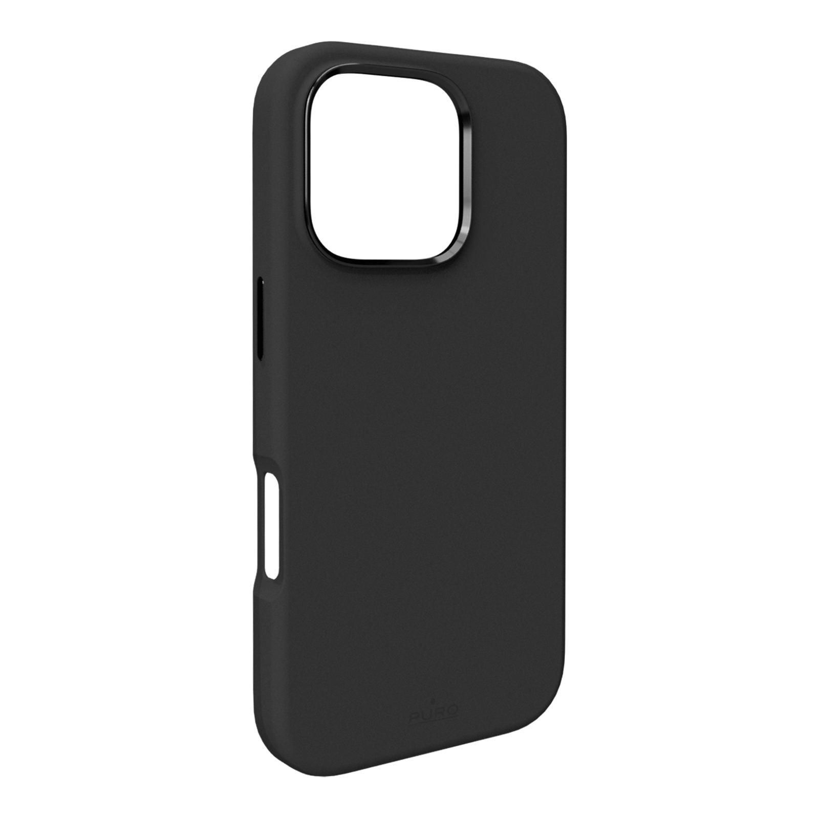 Силиконовый чехол для iPhone 16 Pro ICON MAG PRO, черный