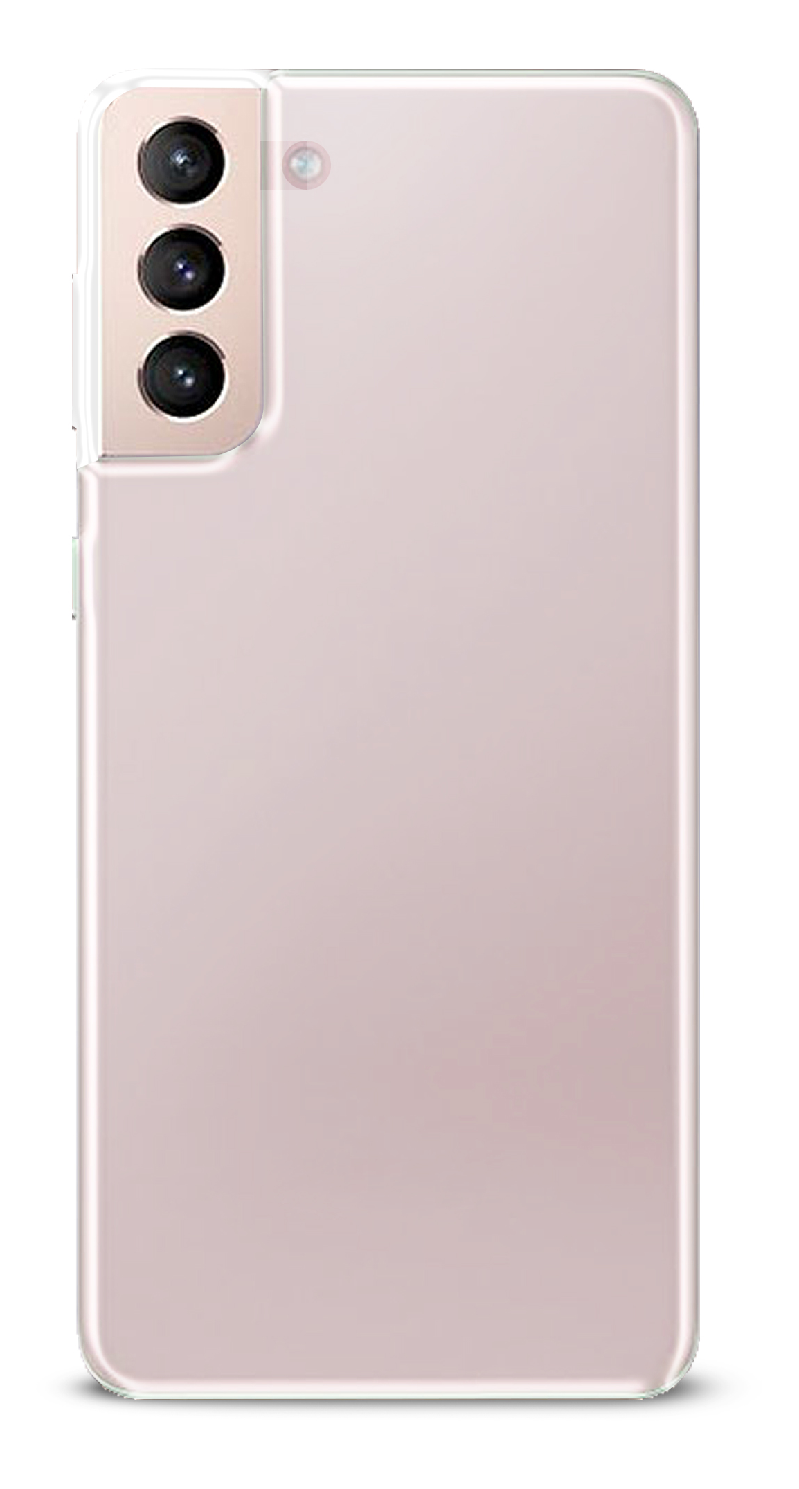 Пуро Samsung Galaxy S21 0,3 телесный, прозрачный