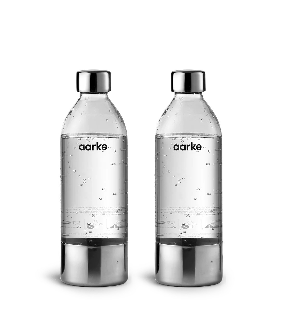 Water Bottle AARKE, 2 pack, 450ml, Polished Steel / A1202 / 4280052