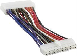 Cable DELTACO extension cable EP/ ATX12V ver 2.0 PSU - Motherboards, 15cm / DEL-115D