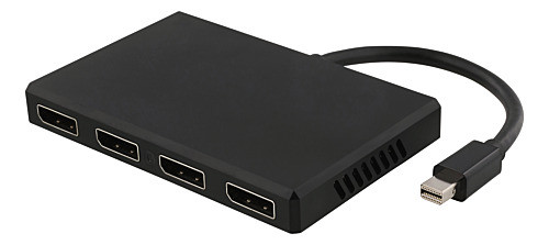 MiniDisplayPort 4xDisplayPort MST-концентратор 3840x2160 при 60 Гц