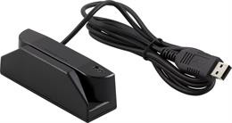 Magnetic card reader, lane 1 + 2 + 3, USB, black  TMSR-33K-SB / POS-402