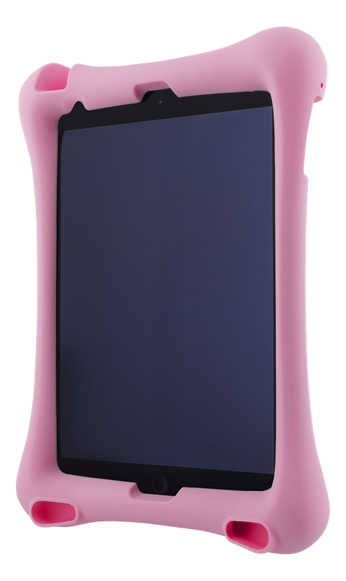 DELTACO Силиконовый чехол для iPad 10,2–10,5 дюймов, подставка, розовый