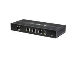 Ubiquiti EdgeRouter LITE, 3 ports, 1M pps, Gigabit Ethernet, black ERLITE-3  / UBI-ERLITE-3